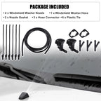 Set of 2 Windshield Washer Nozzles for Toyota Tacoma (2005–2023) No.8538104030