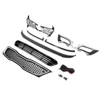 Set of 2 Front Bumper Upper Grille Chrome Trim for Kia Optima (2014–2015)