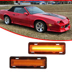 Yellow Amber LED Front Side Marker Lights for Pontiac Firebird (1982–1992)