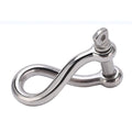 Twisted Clevis Anchor Shackle 316 Stainless Steel for Marine Use