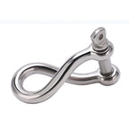 Twisted Clevis Anchor Shackle 316 Stainless Steel for Marine Use