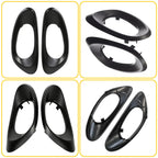 Set of 2 Front Inside Door Handle Trim Bezels for Chevy Trailblazer (2002–2009)