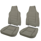 Set of 2 Front Seat Covers for Ford F250 F350 (2002–2007) Gray