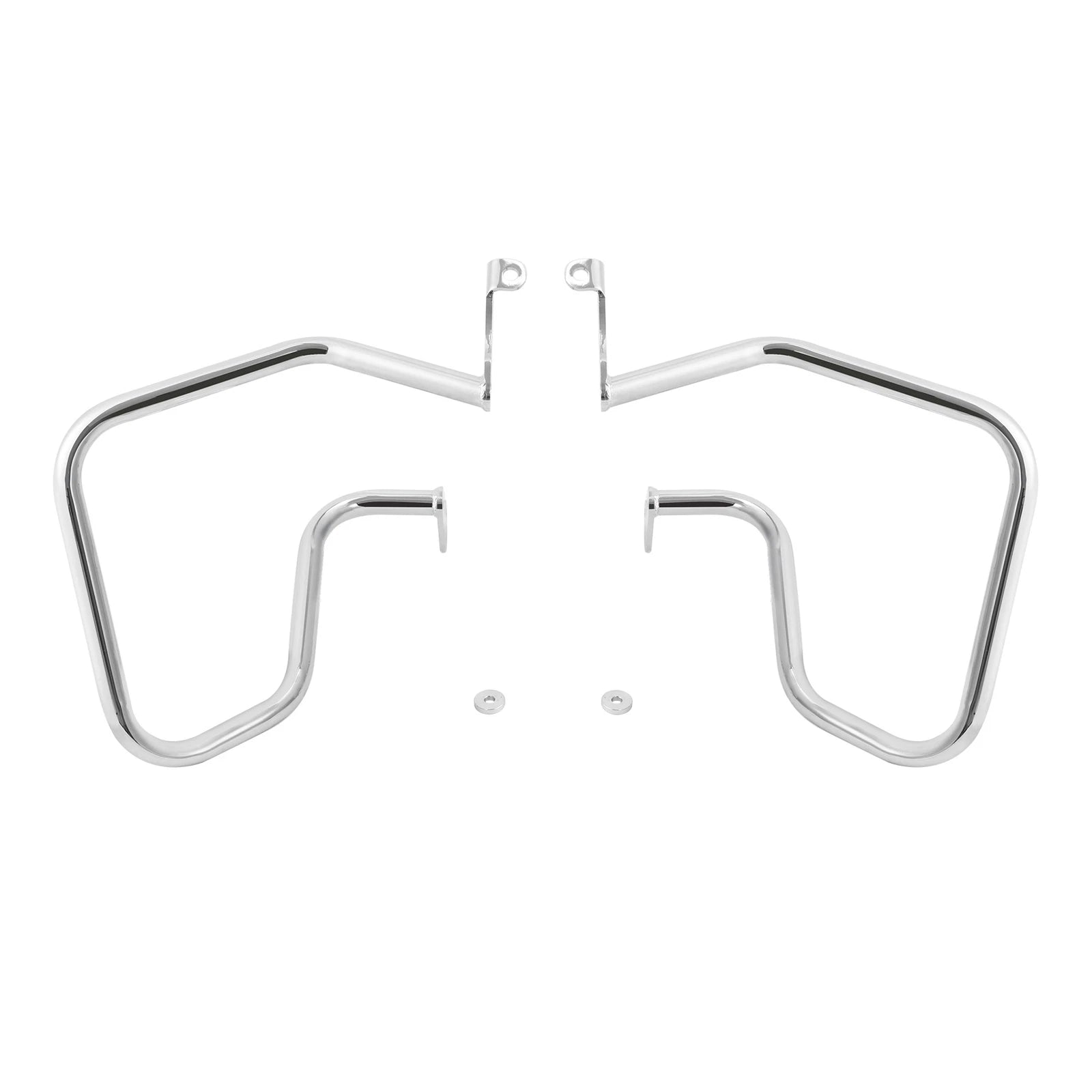 Chrome Saddlebag Guards Crash Bars for BMW R18 B Transcontinental (2021–2025)
