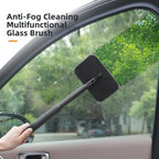 Glass Cleaner Tool with Detachable Handle for Cars (180° Rotation)
