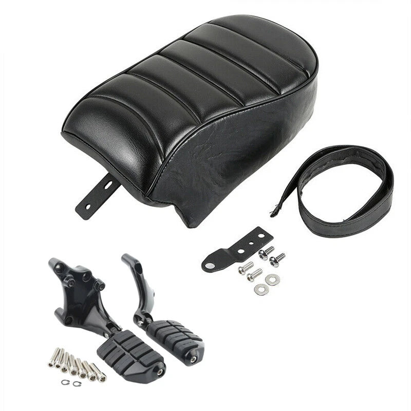 Passenger Seat Footpeg Mount for Harley Sportster Iron XL883 XL1200 (2016–2022)