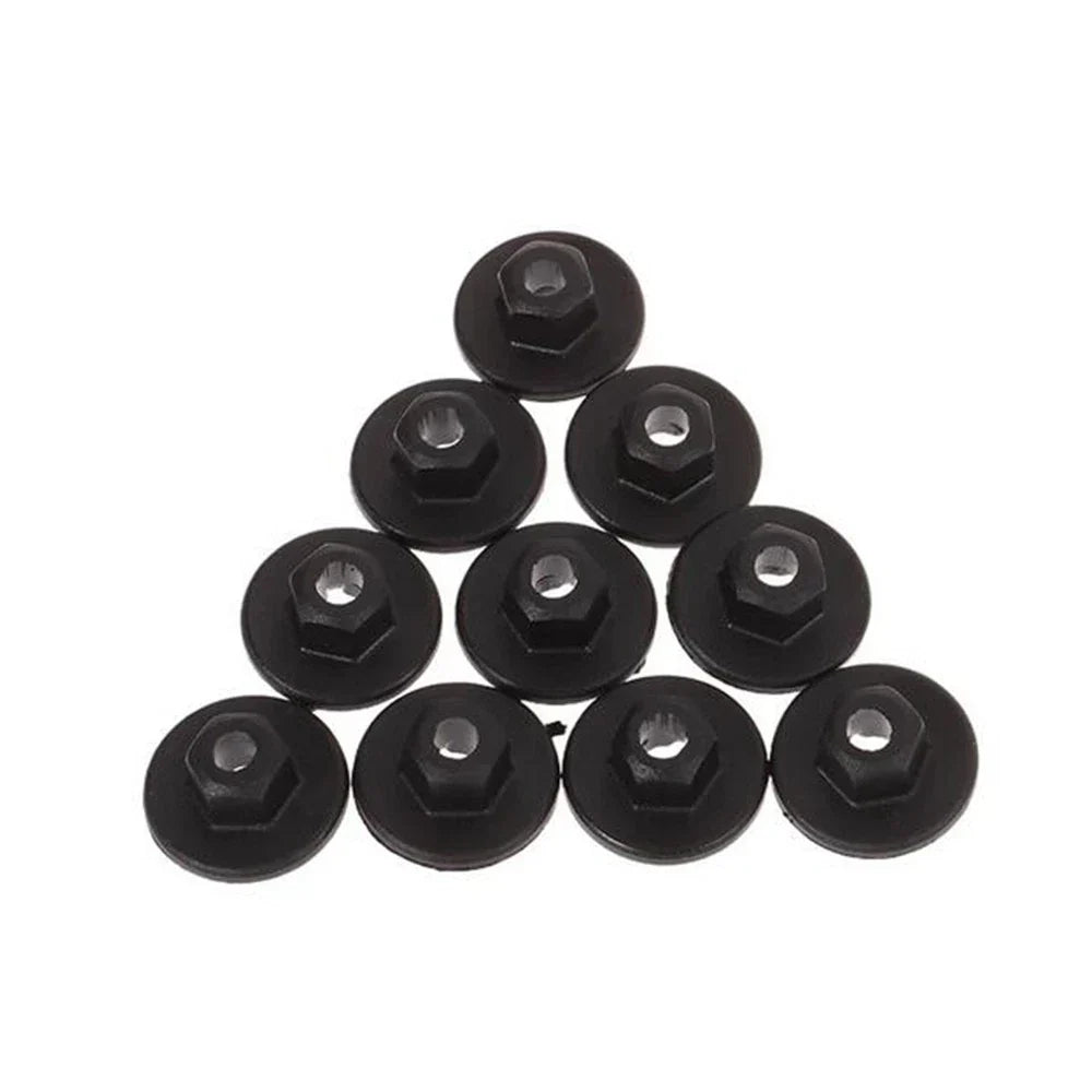 10 Pcs Black Car Retainer Clips for BMW X3 X5 X6 (2004-2010)