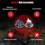 Set of 4 Wheel Hub Bearing Assemblies for Chevrolet Venture (1997–2005)