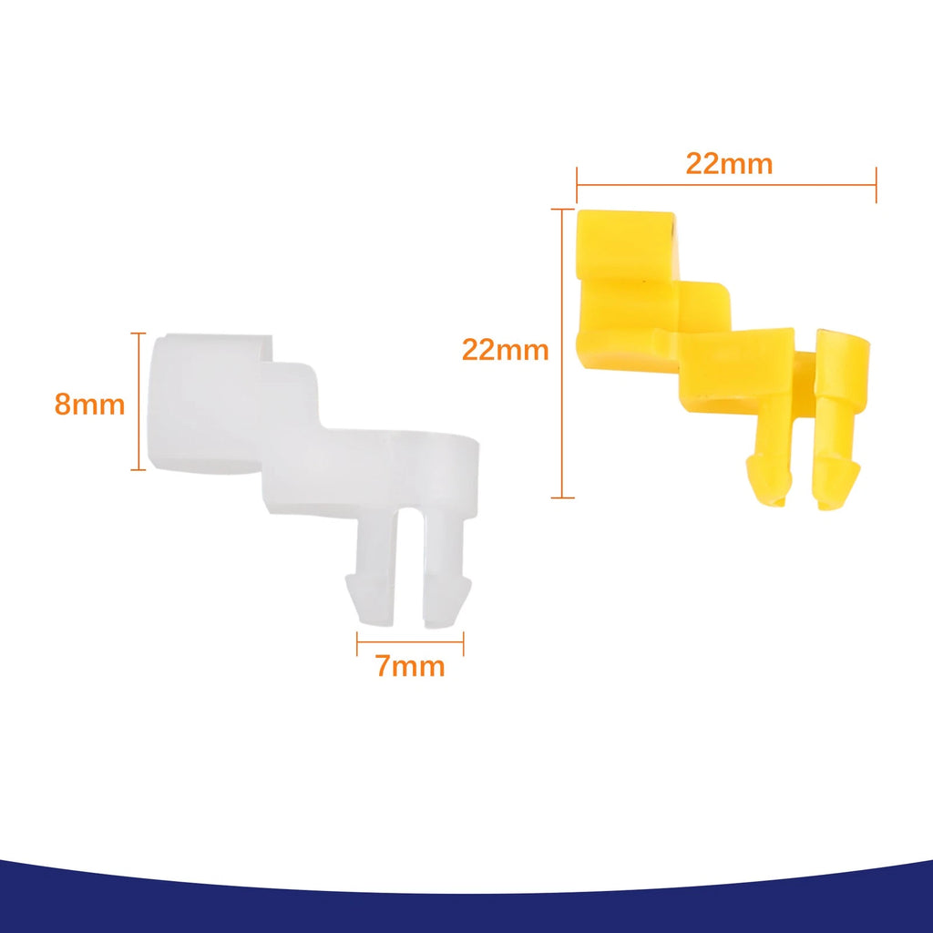 Set of 10 Door Lock Rod Clip Retainers for Toyota (69293-12040)