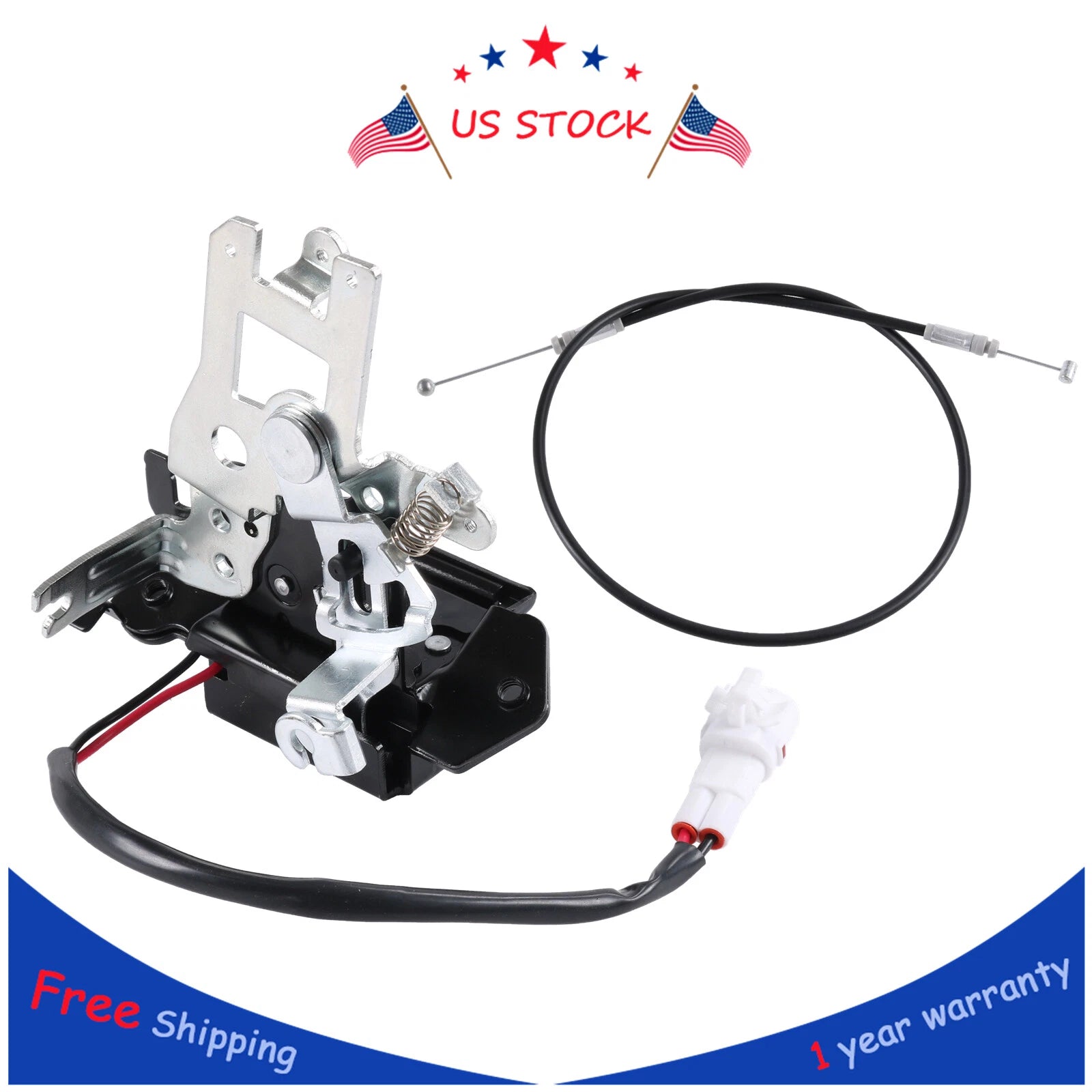 Trunk Latch with Cable for Toyota Sequoia (2001–2007)