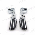 Flame Foot Peg Clamps 1" for Harley Sportster 883 1340 XL1200 (1986–2023)