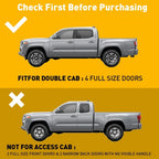 Set of 4 Red Liner Accessories for Toyota Tacoma (2016–2022)