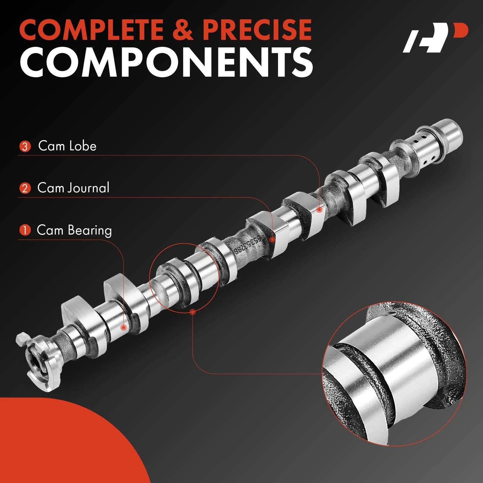 Intake & Exhaust Engine Camshaft for Chevrolet Aveo Pontiac G3 (2009)