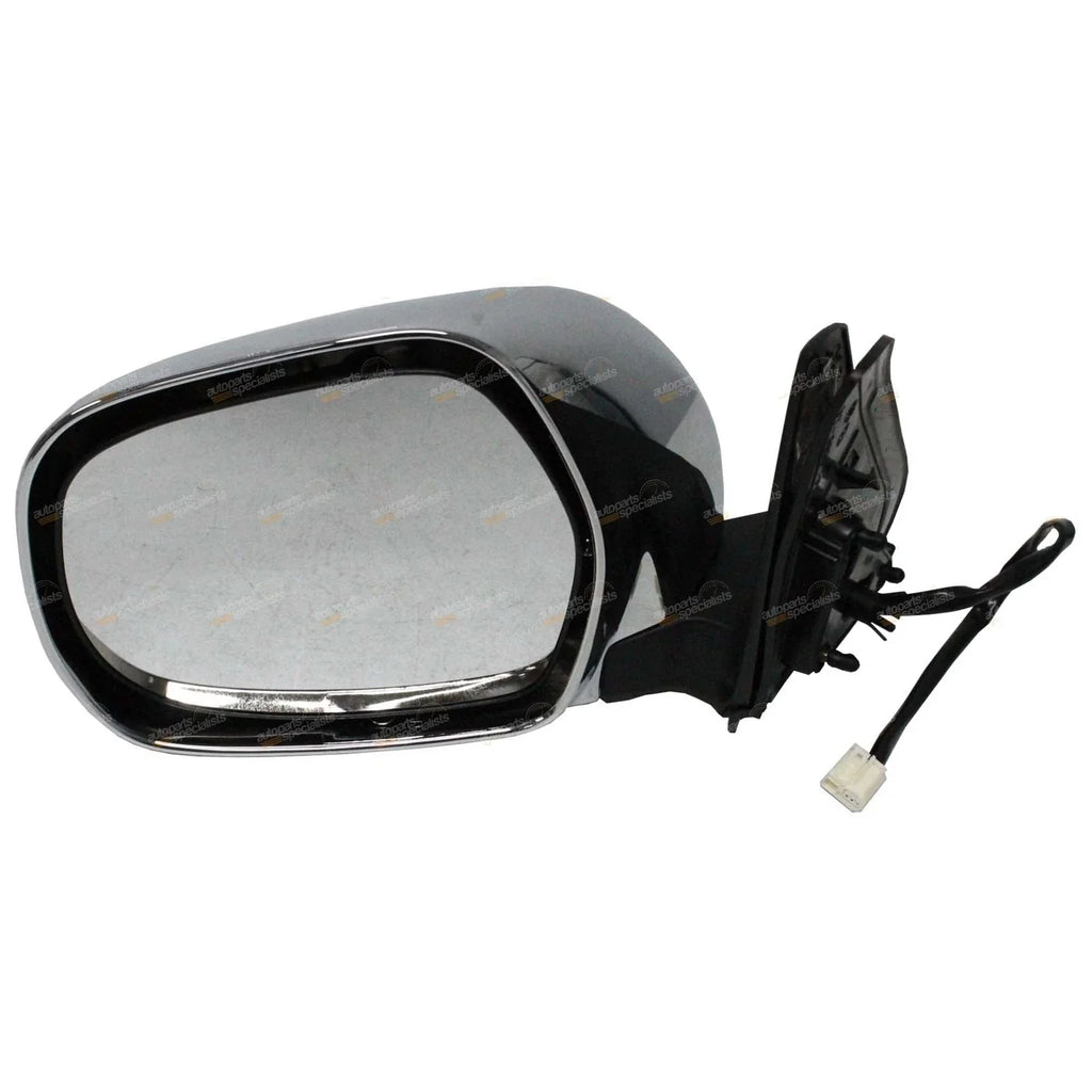 LH Chrome Electric Mirror for Toyota Landcruiser Prado 120 Series (2002–2009)