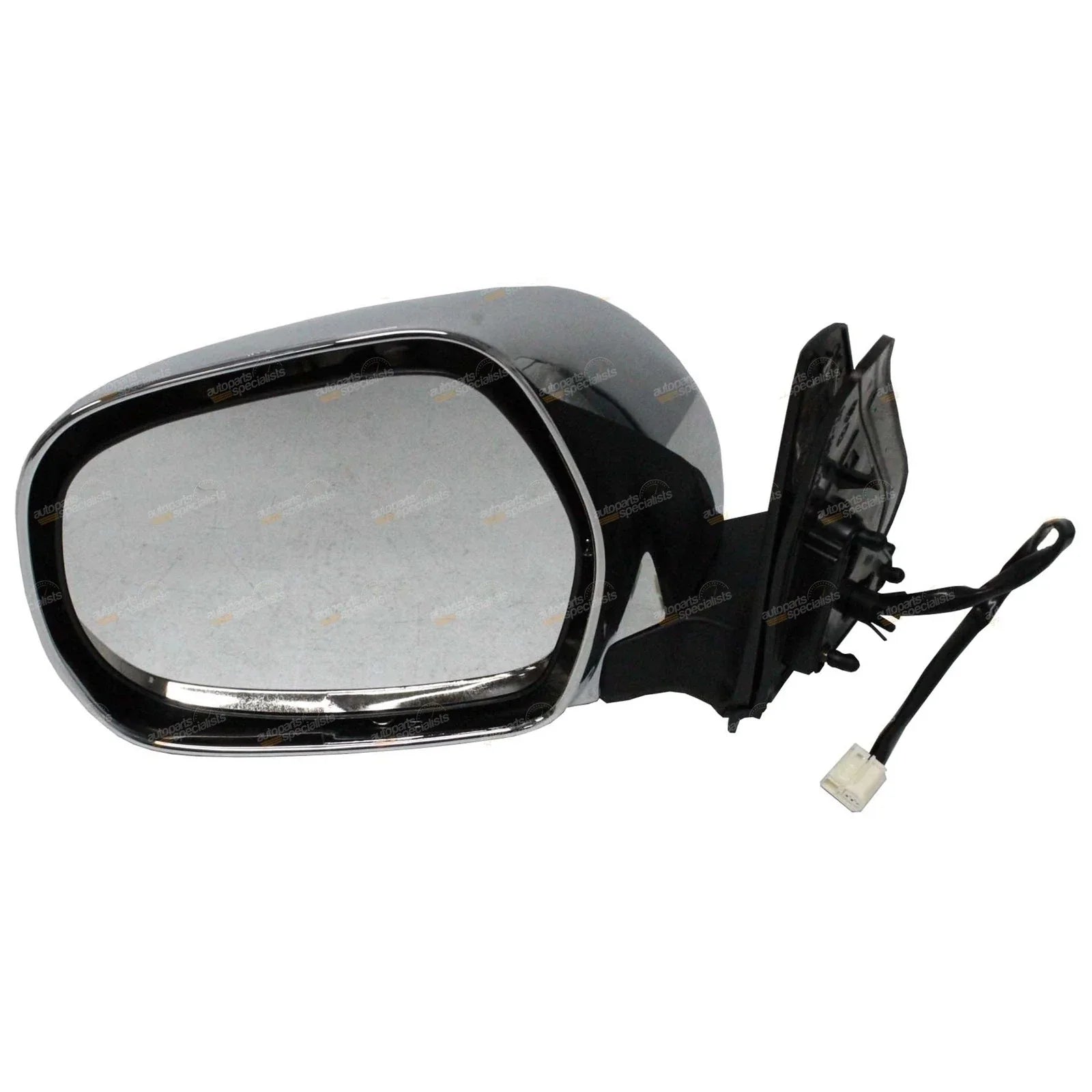 LH Chrome Electric Mirror for Toyota Landcruiser Prado 120 Series (2002–2009)
