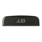 Carbon Fiber Interior Storage Box Trim Cover for Ford Mustang (2015-2019)