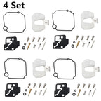 4X Carburetor Repair Kit for Mercury Mariner 9.9 15 HP (2000–2006) 18-7738 802706A1