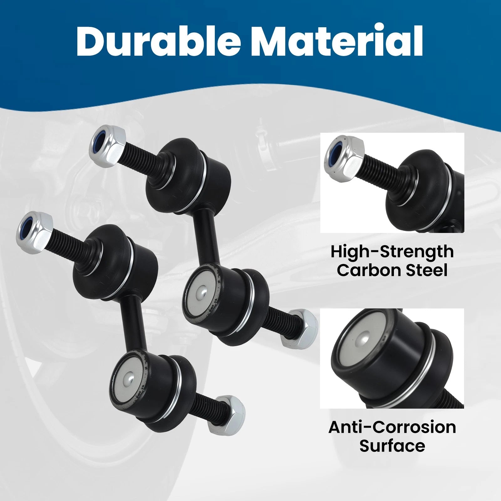 Front Sway Bar Link Set for Subaru Forester (2003–2013), Legacy (2005–2009), Outback (2005–2009)