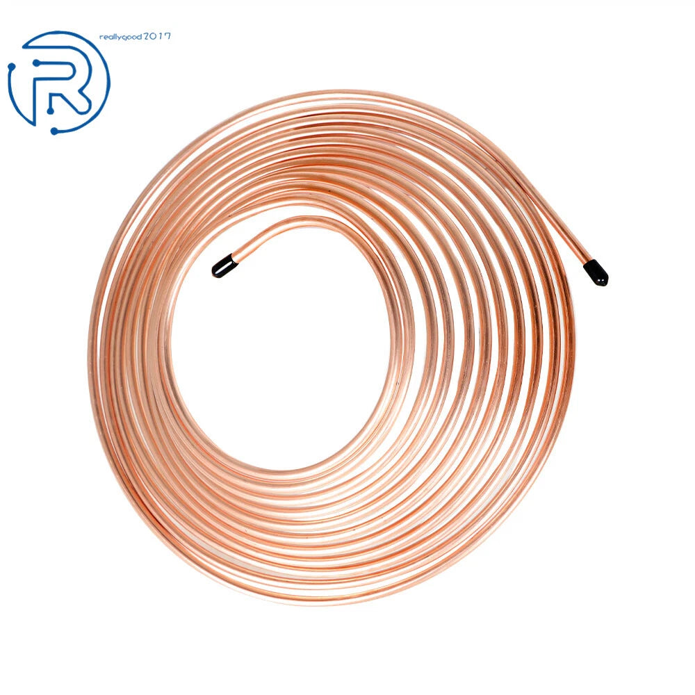 Brake Line Kit for Make Model  - 25 FT Copper Coated Tubing