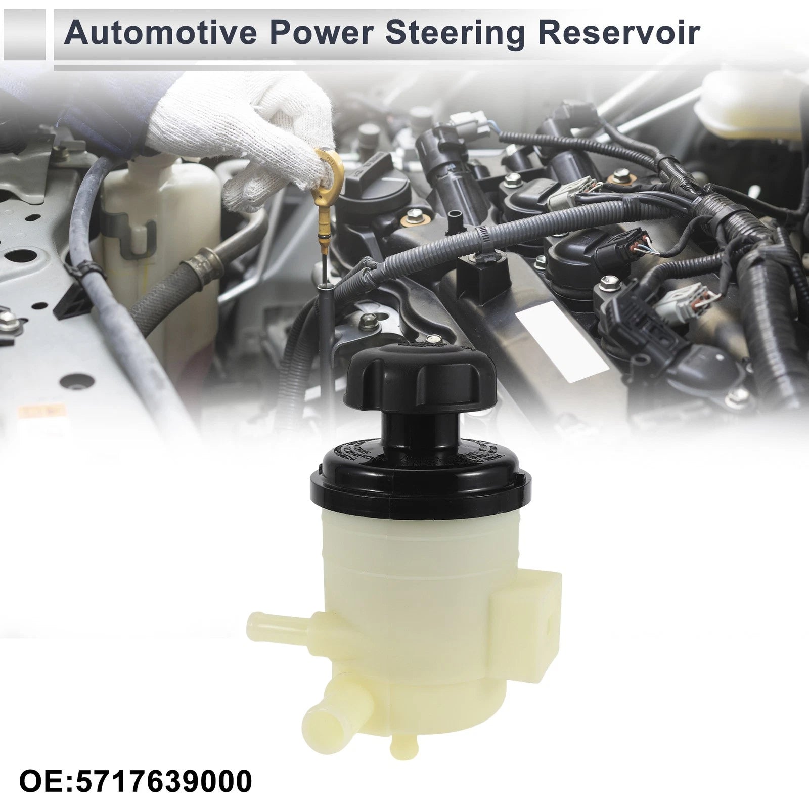 Power Steering Reservoir for Hyundai XG300 (2001) No. 5717639000 Beige