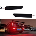 LED Rear Bumper Reflector Tail Brake Turn Signal Kit for Mitsubishi Lancer Evo
