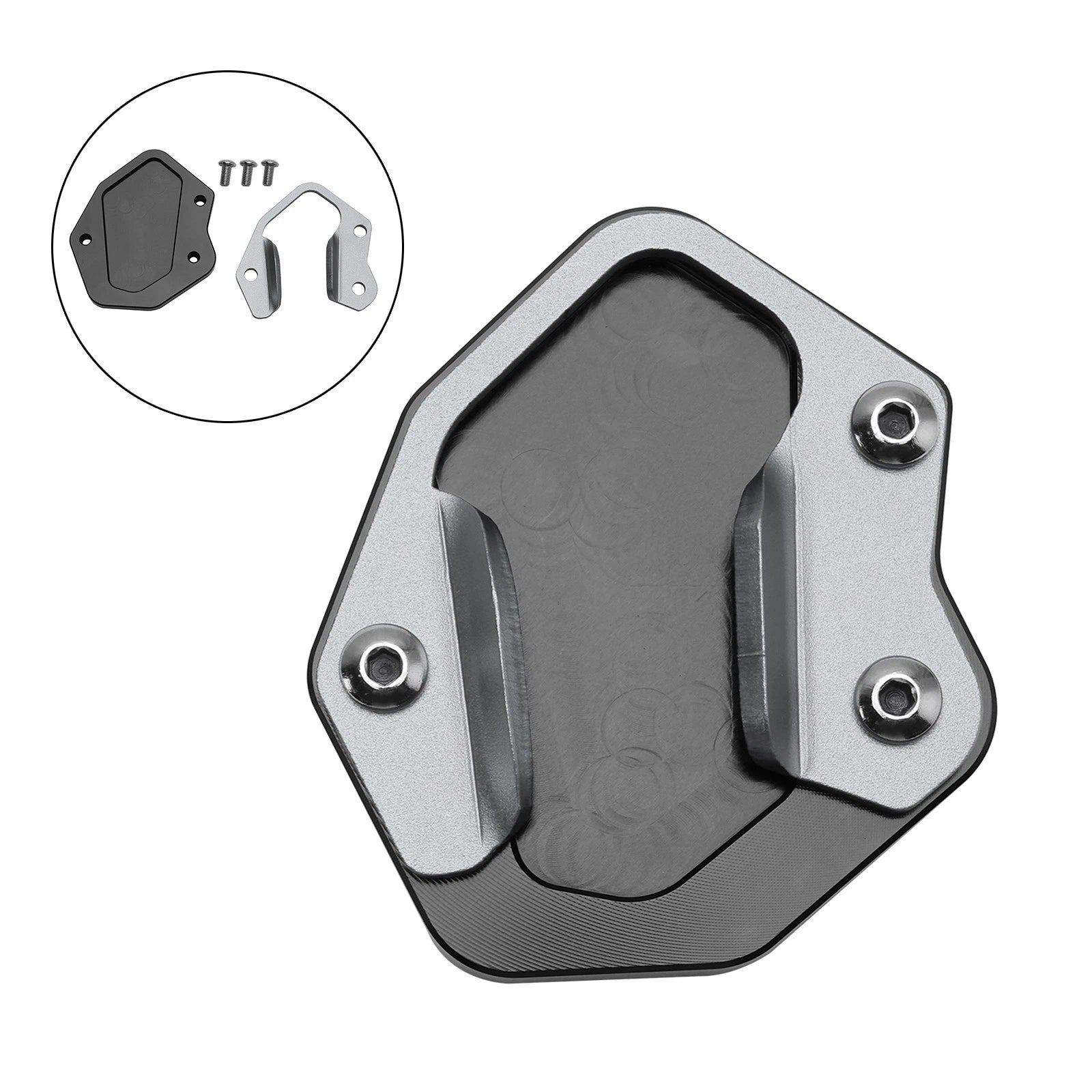 Kickstand Enlarger Plate Pad for Tiger 800/XC/XCA/XR/XRT (2010–2020)