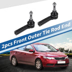 2pcs Front Outer Tie Rod End Links for Buick LaCrosse Regal Verano (No. ES800949)