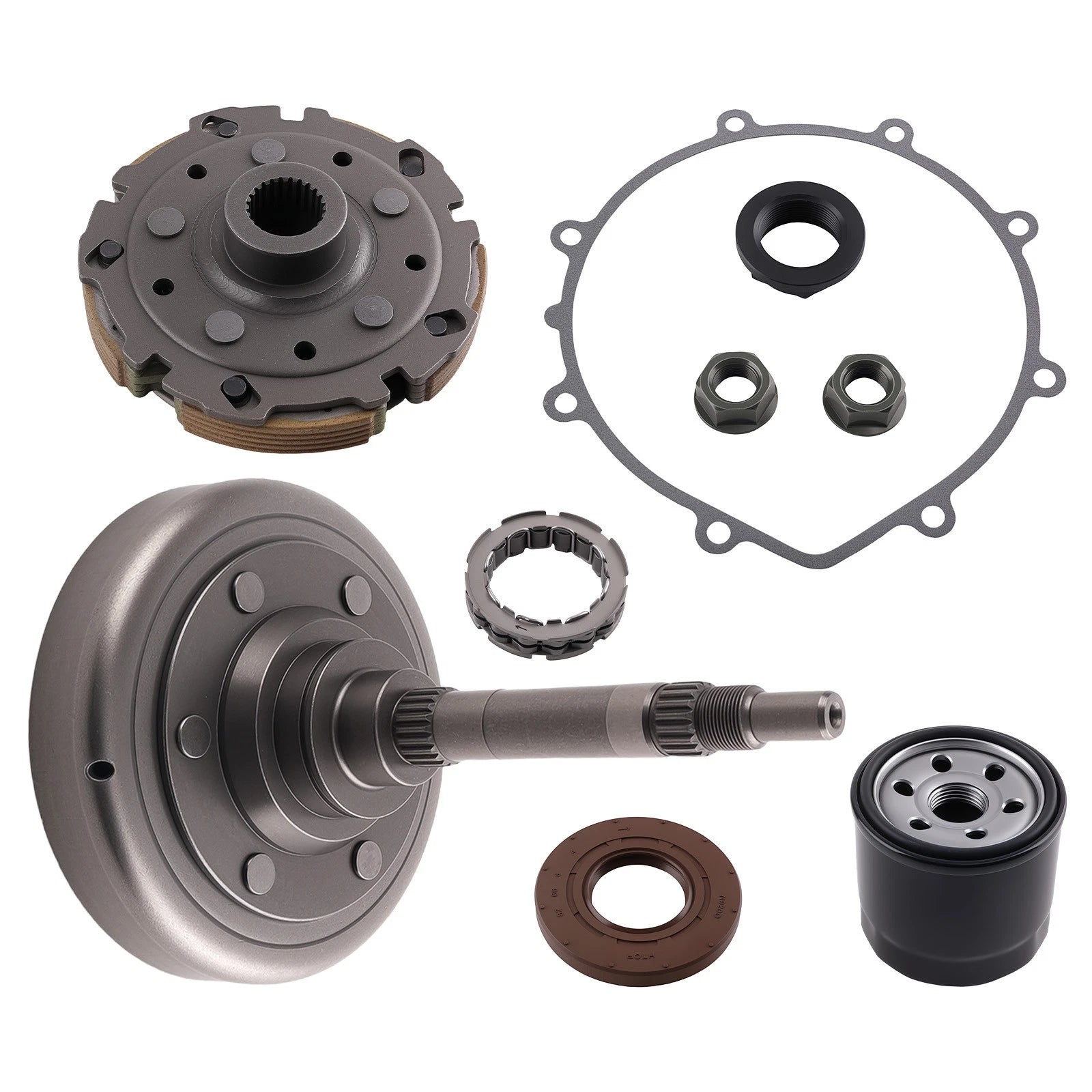 Wet Clutch Carrier Drum Housing for HiSUN HS400 (2010–2023) 21210-F12-0000