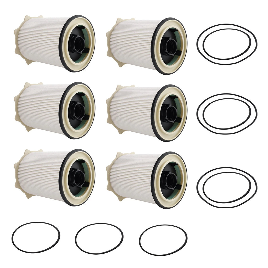 6PCS Fuel Filters for Ram 2500 3500 4500 5500 6.7L Diesel (2011–2017) 68157291AA
