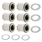6PCS Fuel Filters for Ram 2500 3500 4500 5500 6.7L Diesel (2011–2017) 68157291AA