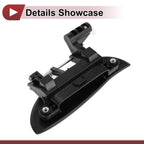 Exterior Door Handle for Hyundai Atos Front Right Black ABS (2000-2003)