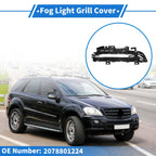Front Right Fog Light Grill for Mercedes-Benz (No. 2078801224) Silver Tone