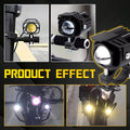LED Headlight Fog Lights for Motorcycle (2 Color)