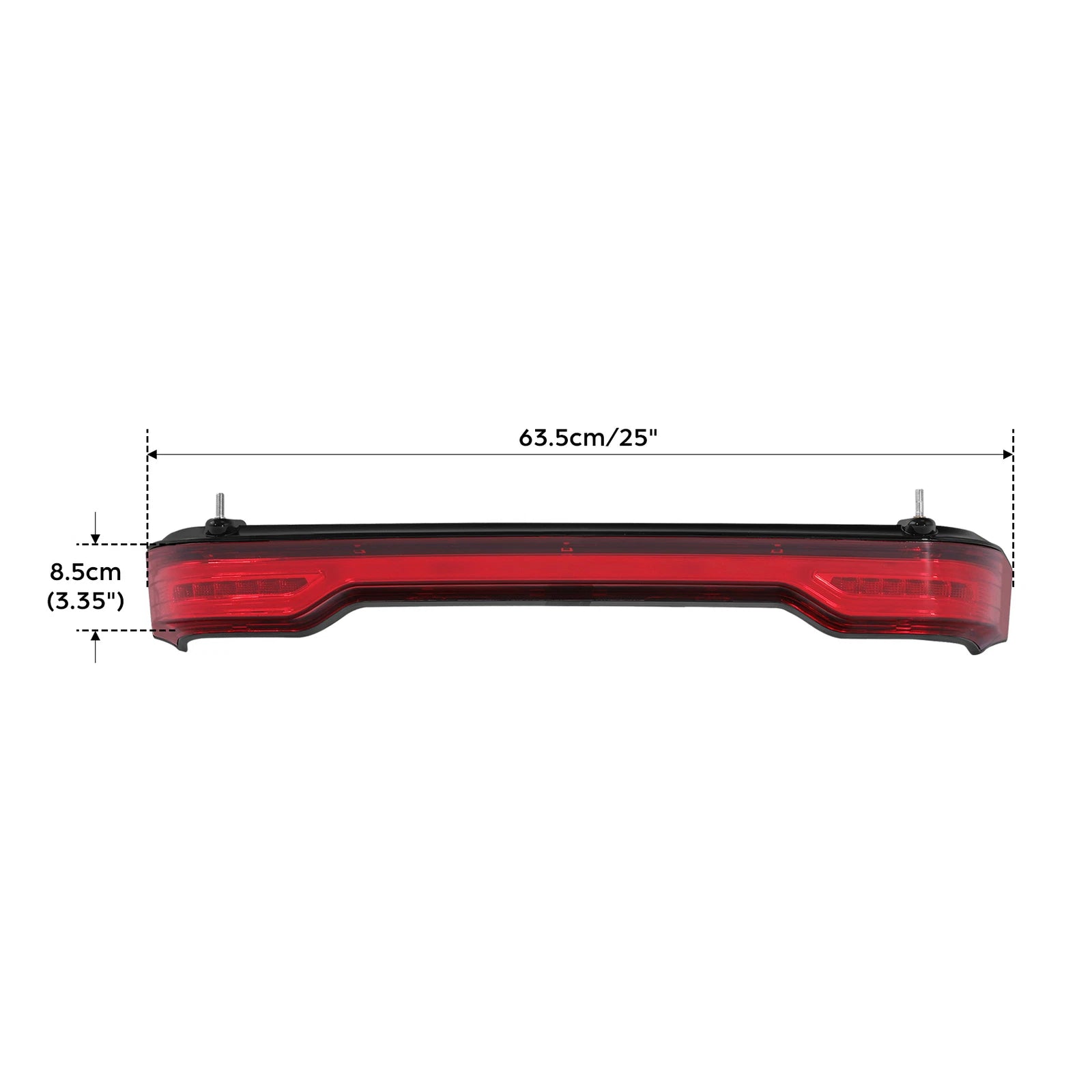 King Trunk LED Brake Turn Flow Tail Lights for Harley Road Glide (2014–2025)