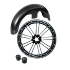 21" Front Wheel Rim Dual Disc Hub & Fender for Harley Electra Glide (2008–2013)
