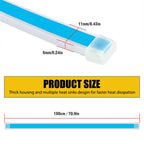 Flexible LED DRL Hood Light Strip for Universal Cars (180cm)