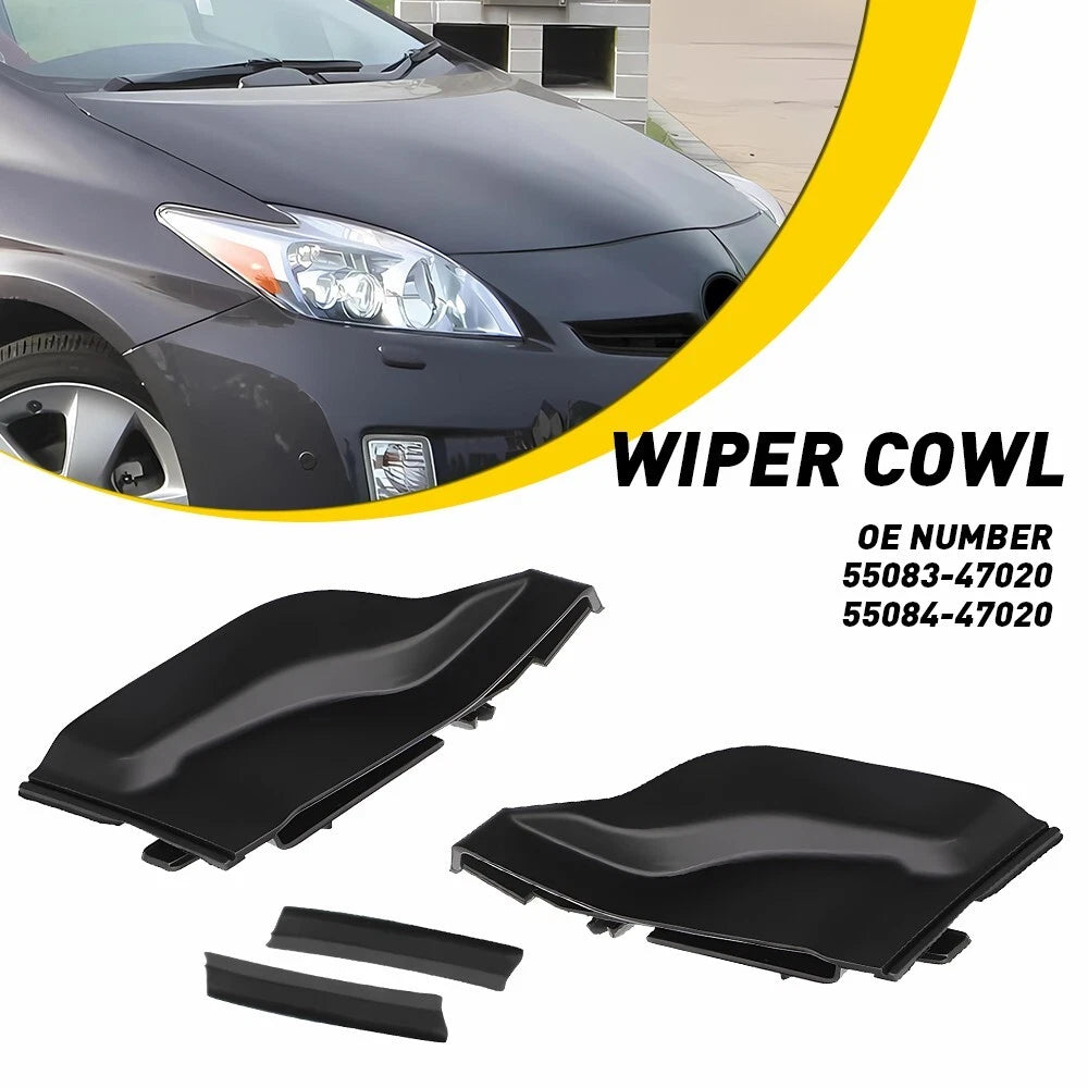 Front Windshield Wiper Cowl Cover Trim for Toyota Prius (2010–2015)