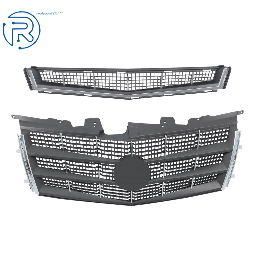 Front Upper Lower Grill Kit for Cadillac CTS (2008-2011)