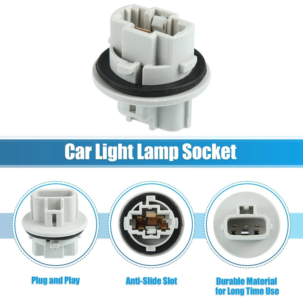 Turn Signal Light Bulb Socket 90075-60060 for Toyota Tacoma Tundra (2005–2023)