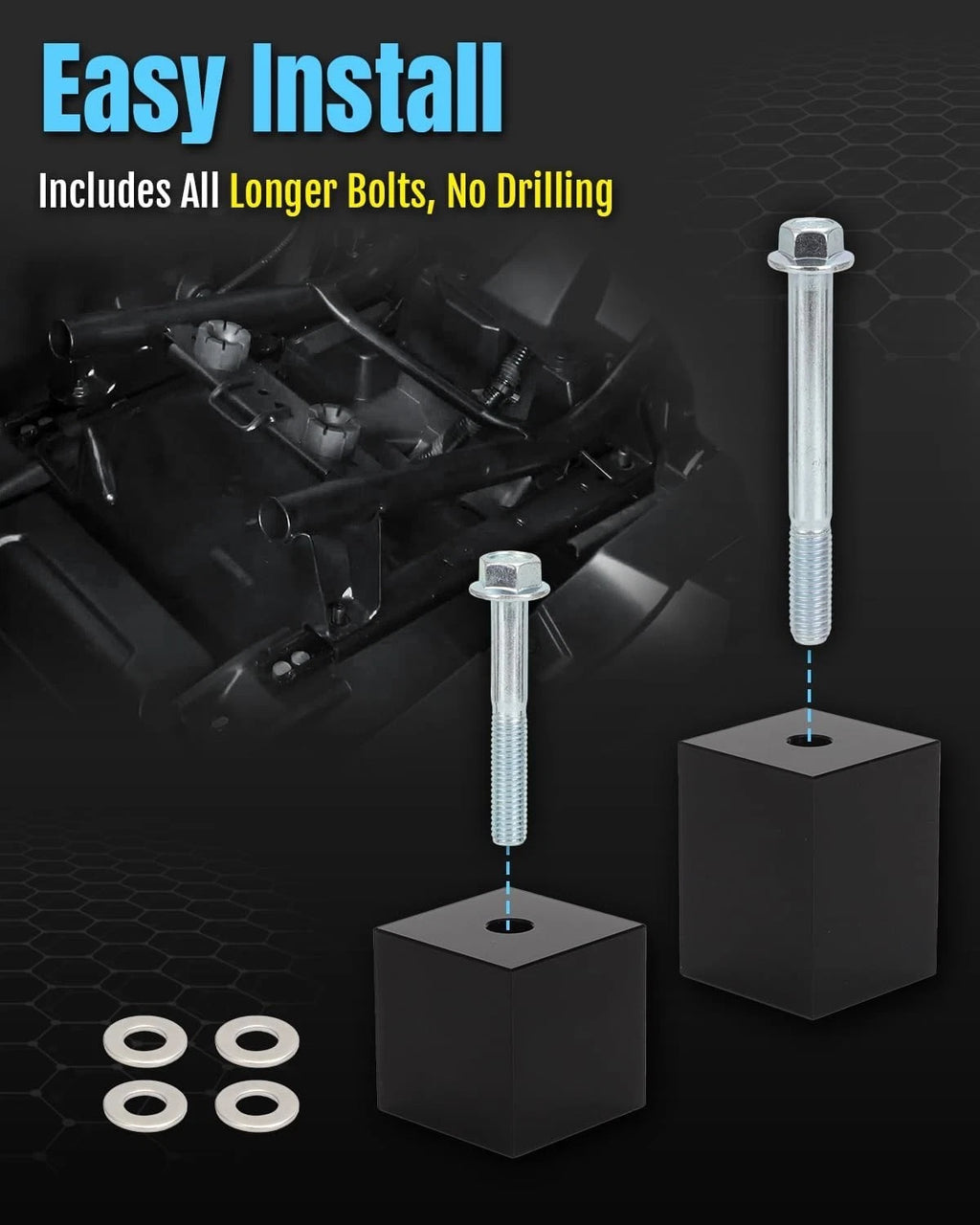 Billet Aluminum Seat Risers for Honda Talon 1000X 1000R (2019–2023)