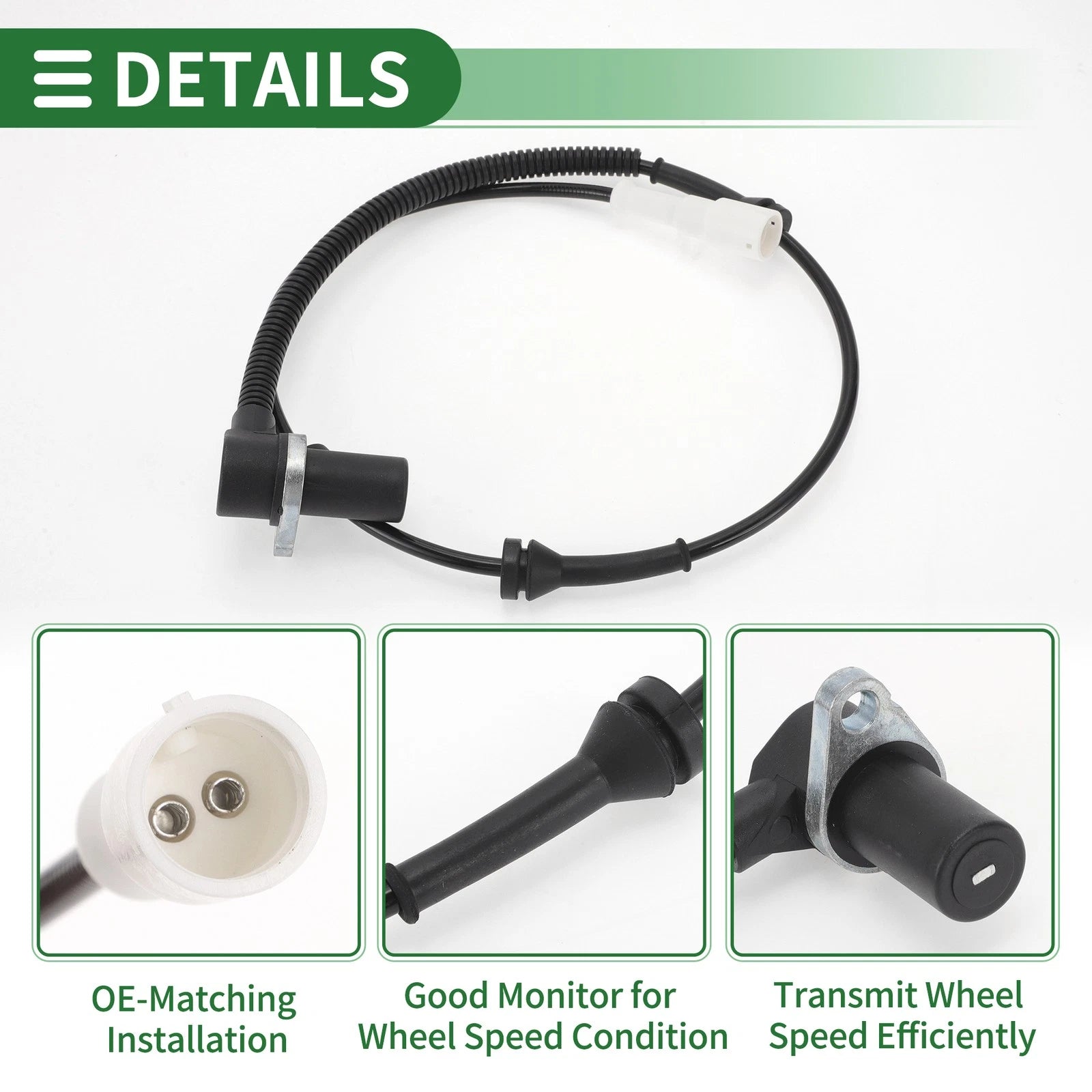 ABS Wheel Speed Sensor No. 96549712 for Chevrolet Lacetti (2004–2010)