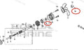 Lower Unit Seal Kit for Honda Outboard 4HP BF4 BF4.5 BF5 BF6 (90758-ZV1-000)