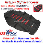 Gripper Soft Seat Cover for Honda CRF250R CRF450R CRF250X CRF450X (2004–2023)