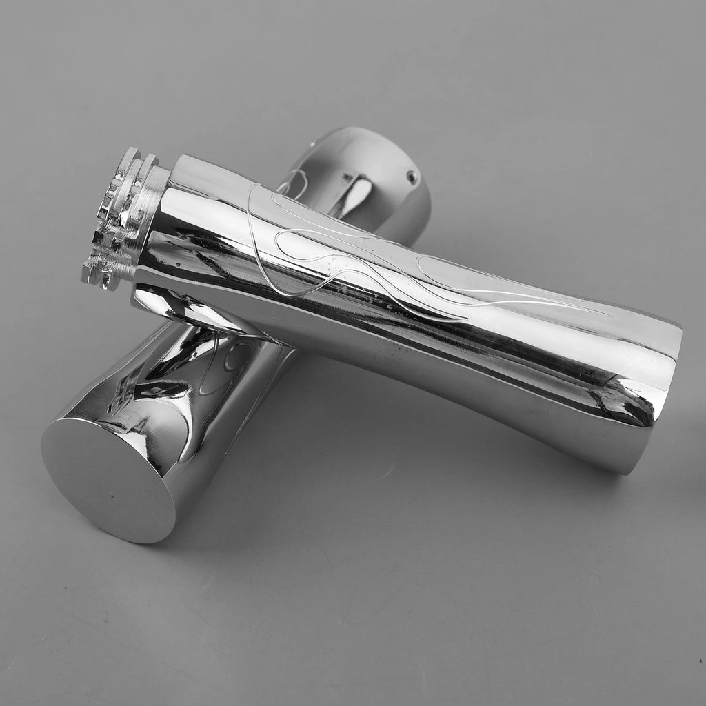 Chrome 1" Handlebar Grip for Honda Shadow VLX 600 750 Spirit VTX 1300 1800
