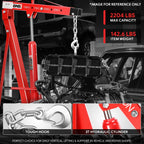 Engine Motor Hoist Leveler for 1 Ton Cherry Picker Shop Crane Lift Tool
