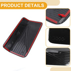 Fuel Tank Door Cap for Mitsubishi L200 (2024–2025) Carbon Fiber Black