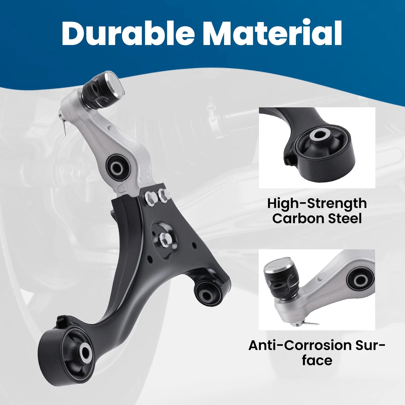 Front Lower Control Arm Assembly Right for Hyundai Sonata (2006–2010) 545013K500