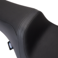 Predator 1Up Seat for Harley FLH (2008–2023) - Vinyl - Black - Smooth