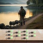 Slider Beads Swivels Clip for Fishing Ledger (2X)