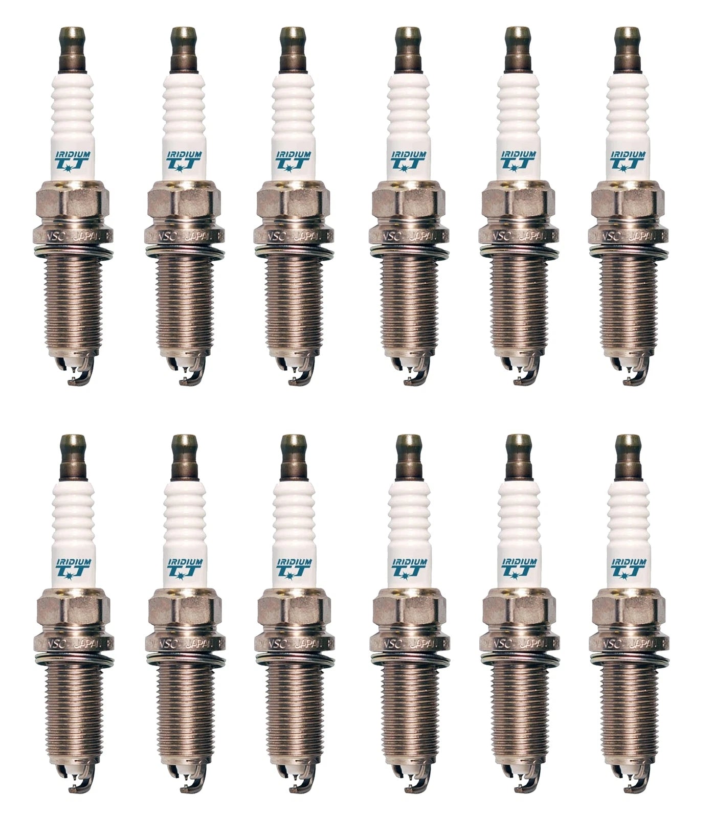 Denso Iridium TT Spark Plug Set (12 Pieces) for